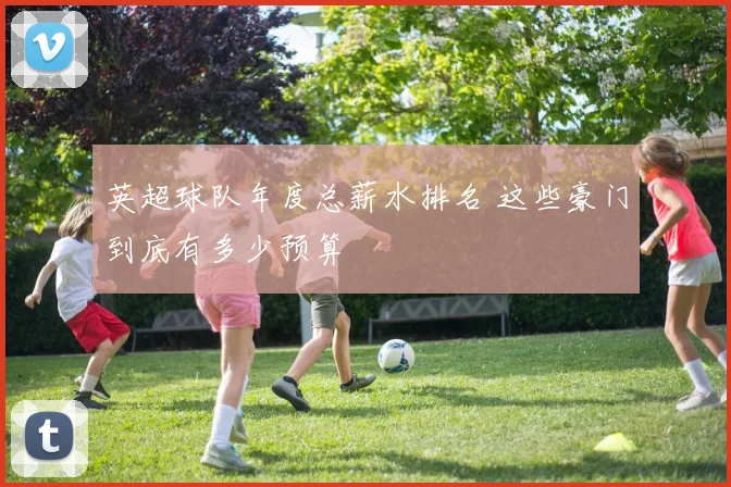 英超球队年度总薪水排名 这些豪门到底有多少预算